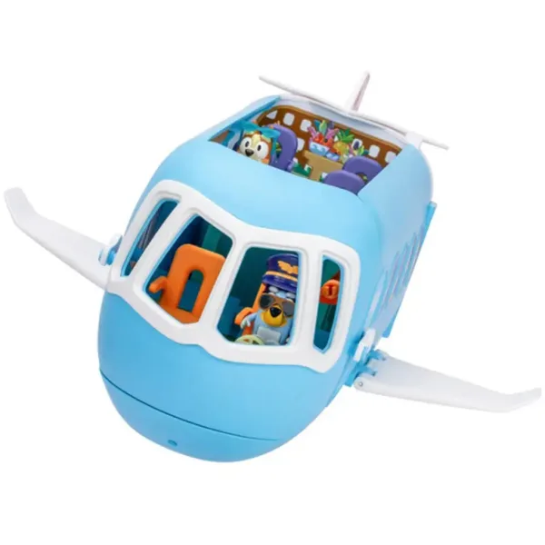 Bluey: Flugzeug-Spielset mit Charakterfiguren und Zubehör Bild 3