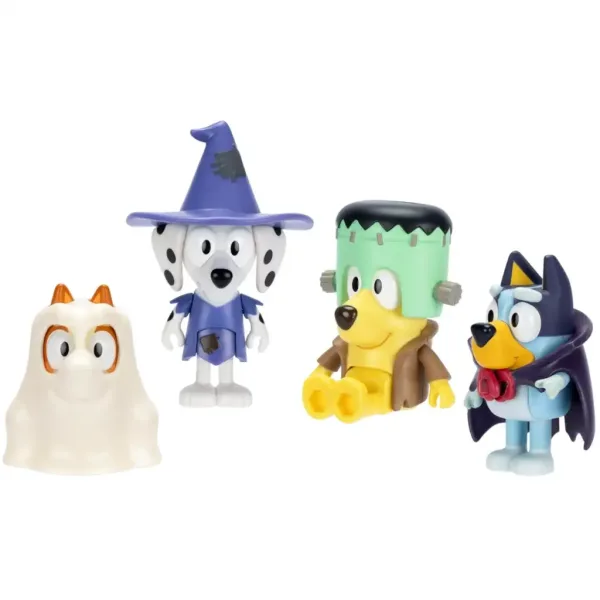 Bluey: Halloween 4-teiliges Figurenset Bild 2