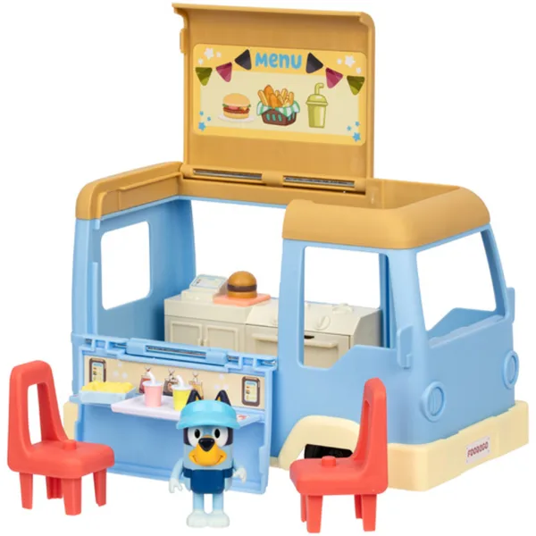 Bluey: Imbisswagen-Spielset mit Bluey-Figur Bild 2