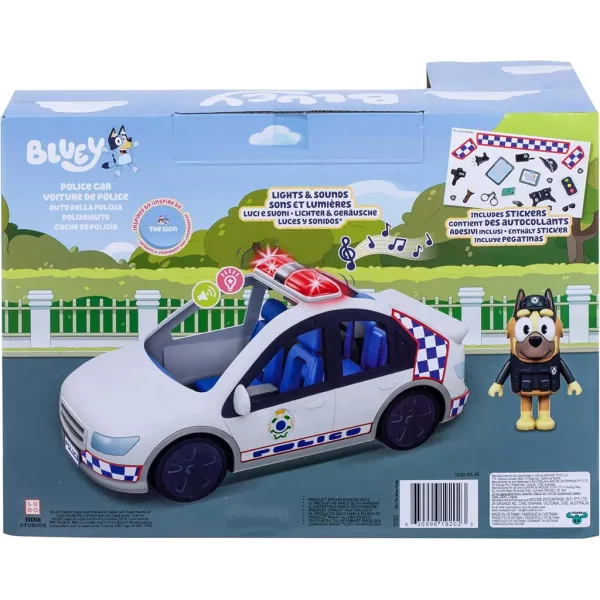 Bluey: Polizeiauto‑Spielset mit Figur Bild 2