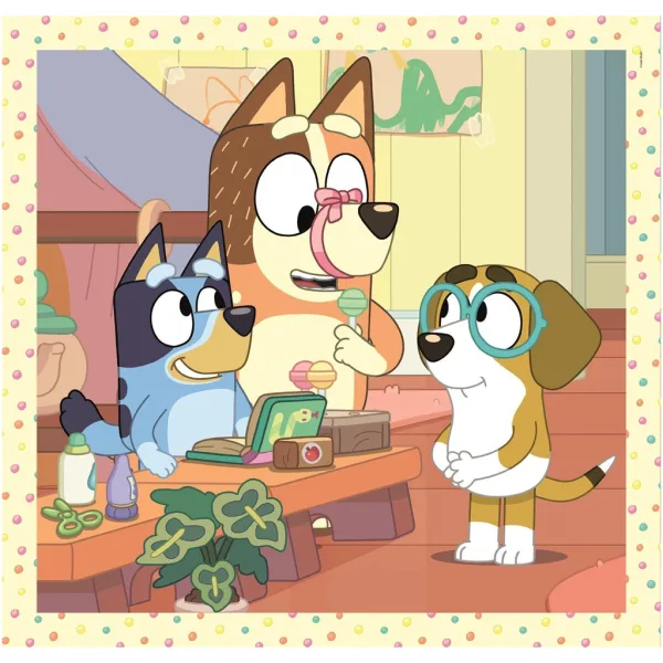 Bluey Super Color Puzzle, 3 × 48 Teile – Clementoni Bild 3