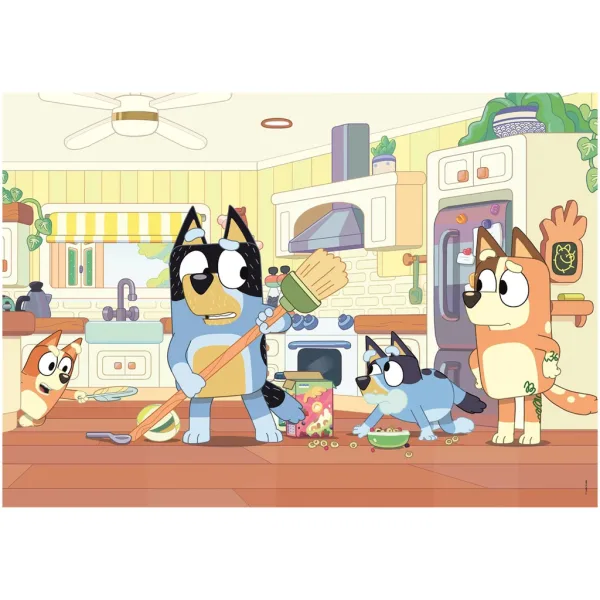 Bluey in der Küche, 60-teiliges Supercolor-Puzzle - Clementoni Bild 2