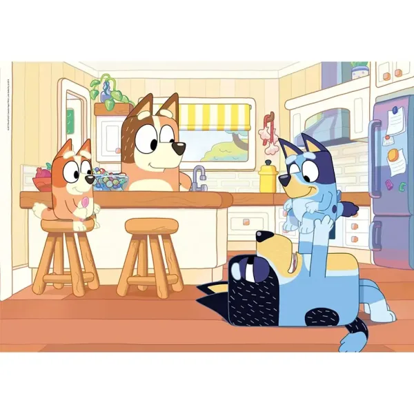 Bluey und ihre Familie 104-teiliges Puzzle - Clementoni Bild 2