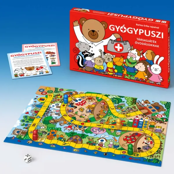 Bogyó und Babóca: Heilkuss Gesellschaftsspiel für Kindergartenkinder Bild 2