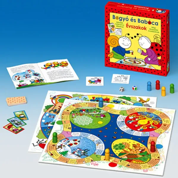 Bogyó und Babóca: Jahreszeiten Brettspiel-Set Bild 2