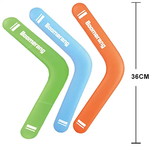 Boomerang: Bumerang in verschiedenen Farben 36 cm, 1 Stück Bild 2