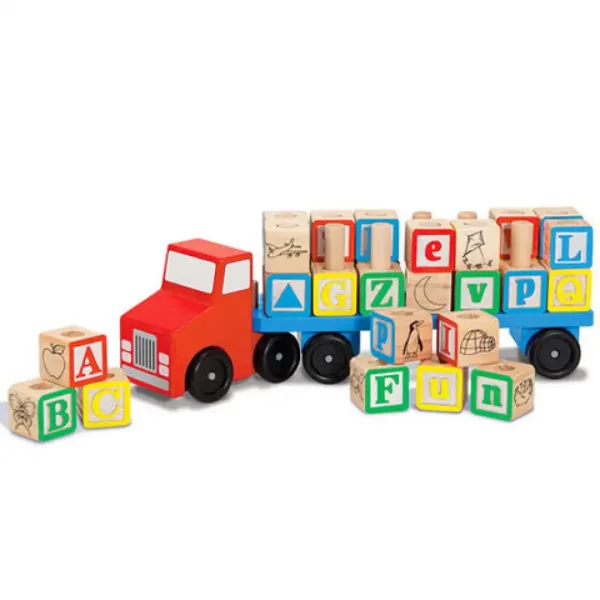 Buchstaben-Lieferwagen aus Holz - Melissa & Doug Bild 2