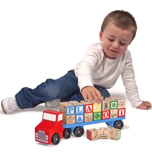 Buchstaben-Lieferwagen aus Holz - Melissa & Doug Bild 3