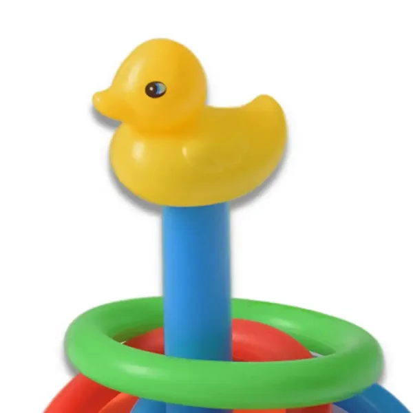 Buntes Enten-Ringwurfspiel-Set Bild 4
