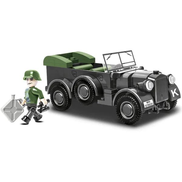 COBI: 1937 Horch 901 kfz.15 Militärfahrzeug Bausatz (2405) Bild 2