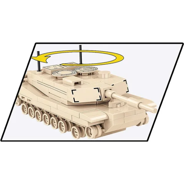 COBI: Abrams M1A2 Panzer Bausatz (3106) Bild 3