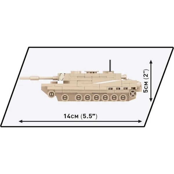 COBI: Abrams M1A2 Panzer Bausatz (3106) Bild 4