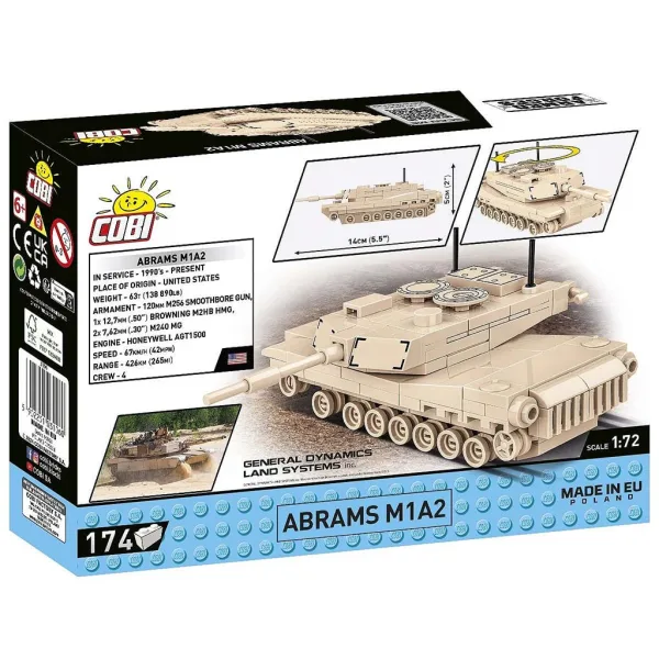 COBI: Abrams M1A2 Panzer Bausatz (3106) Bild 5