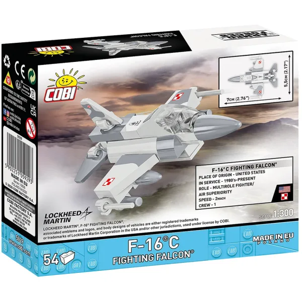 COBI: Armed Forces F-16C Fighting Falcon Bausatz (5929) Bild 4