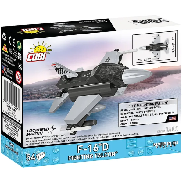 COBI: Armed Forces F-16D Fighting Falcon Bausatz (5941) Bild 5