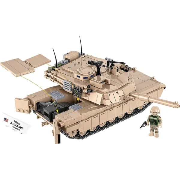 COBI: Armed Forces M1A2 Abrams Bausatz (2632) Bild 3
