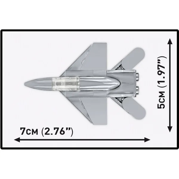 COBI: Armed Forces MiG-29 NATO "Fulcrum" Bausatz (5928) Bild 3
