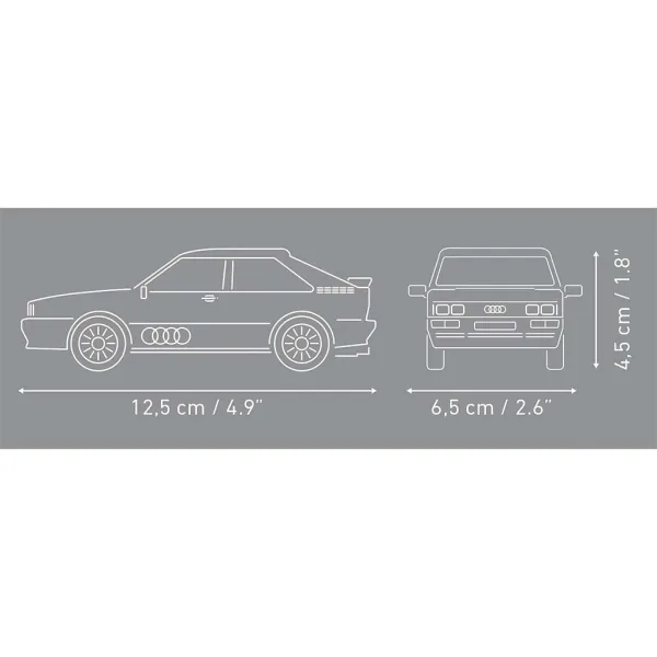 COBI: Audi Quattro 1980 Auto-Bauset (24664) Bild 4