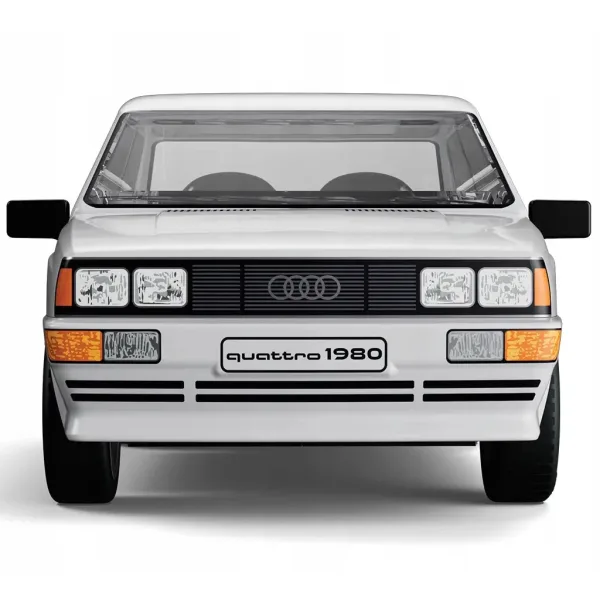 COBI: Audi Quattro 1980 weißes Auto-Bauset (24665) Bild 2