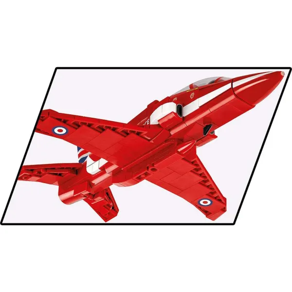COBI: BAe Hawk T1 „Red Arrows” Flugzeug-Bausatz (5844) Bild 6