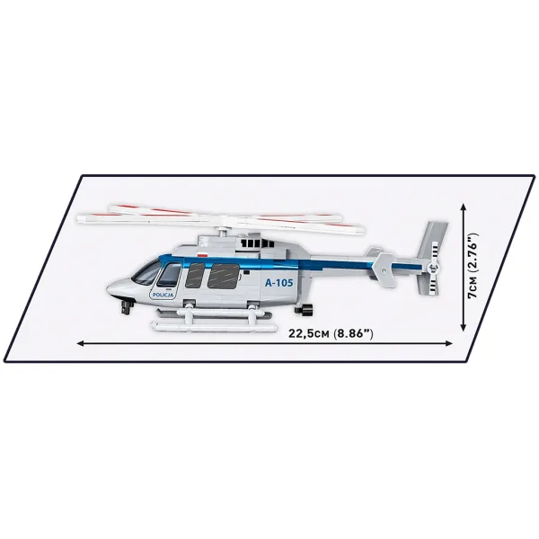 COBI: Bell 407 Polizei Bauset (26628) Bild 4