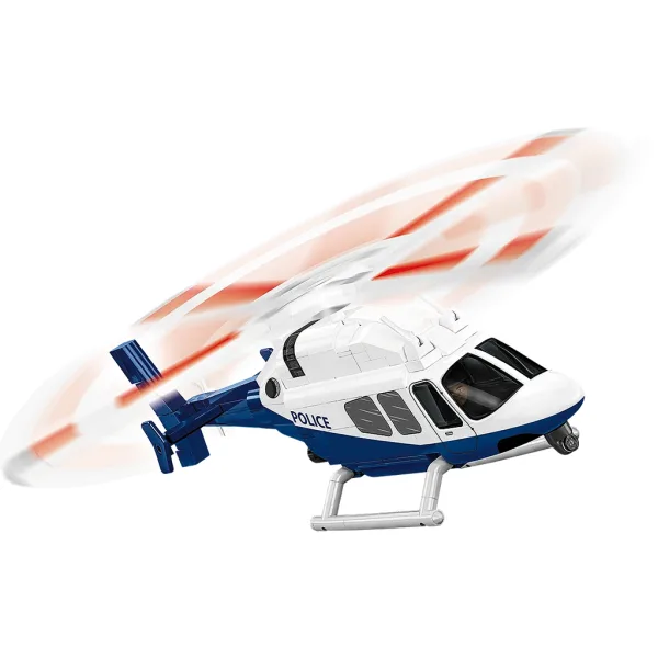 COBI: Bell 429 Polizei-Hubschrauber-Bausatz (26630) Bild 2