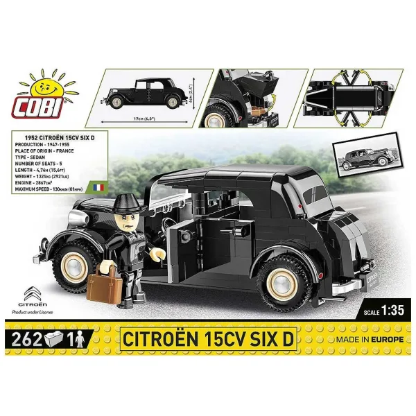 COBI: Citroën 15CV SIX D Auto-Bauset (2267) Bild 2