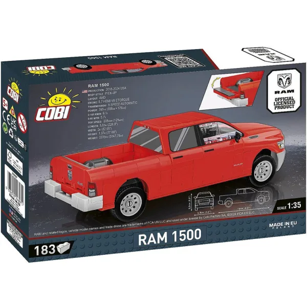 COBI: Dodge RAM 1500 Bausatz (24607) Bild 3