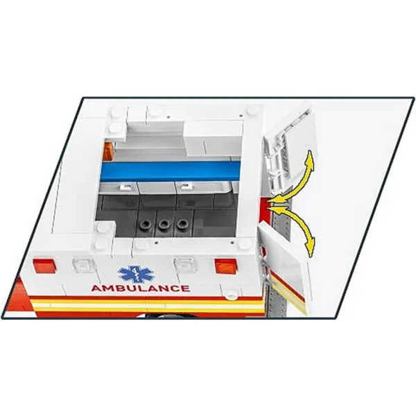 COBI: Dodge RAM 3500 Rettungswagen Bauset (24609) Bild 4