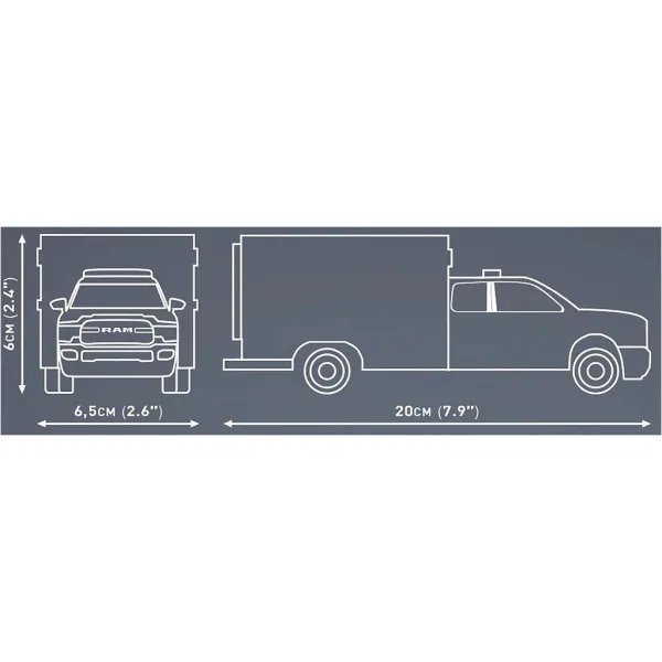 COBI: Dodge RAM 3500 Rettungswagen Bauset (24609) Bild 5