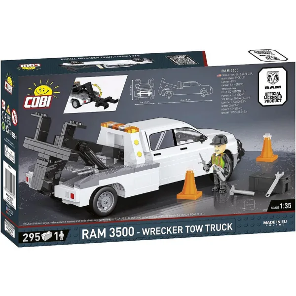 COBI: Dodge RAM 3500 Abschleppwagen-Bausatz (24611) Bild 3