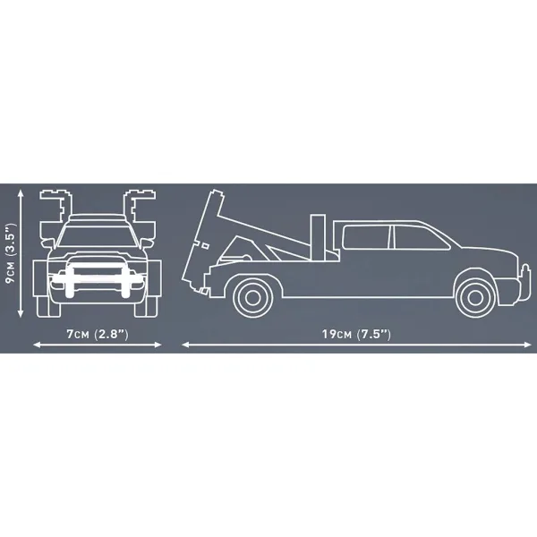 COBI: Dodge RAM 3500 Abschleppwagen-Bausatz (24611) Bild 5