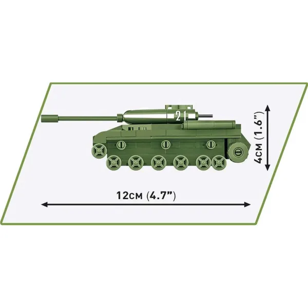 COBI: IS-2 Panzer Bausatz (3098) Bild 4