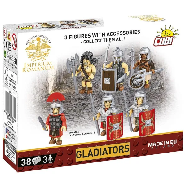 COBI: Imperium Romanum – Gladiatoren Figuren-Set (20066) Bild 3