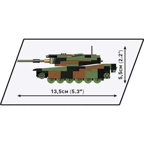 COBI: K2 Black Panther Panzer Bauset (3107) Bild 4