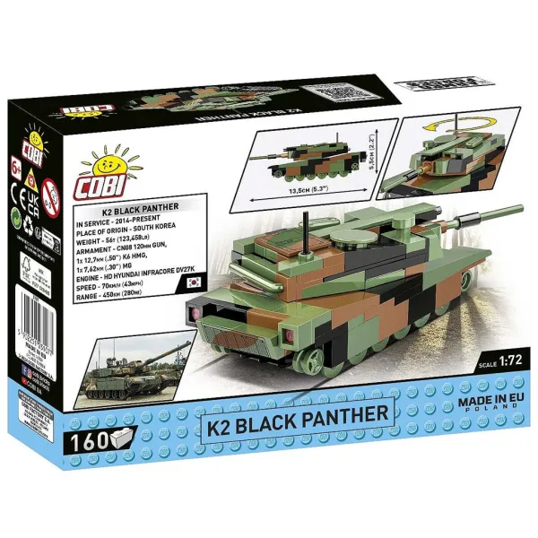 COBI: K2 Black Panther Panzer Bauset (3107) Bild 5