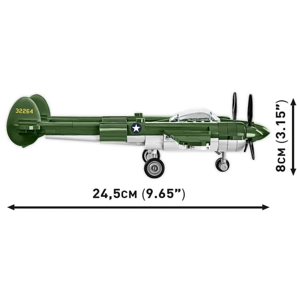 COBI: Lockheed P-38 Lightning Flugzeug-Bausatz (5882) Bild 3