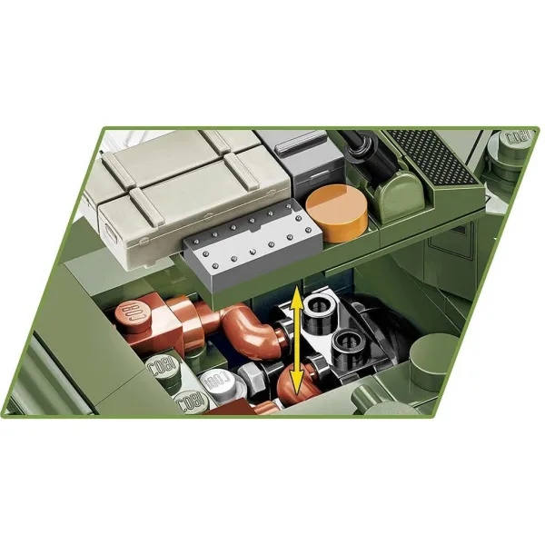 COBI: M3 Stuart Panzer Bausteinset (3129) Bild 3