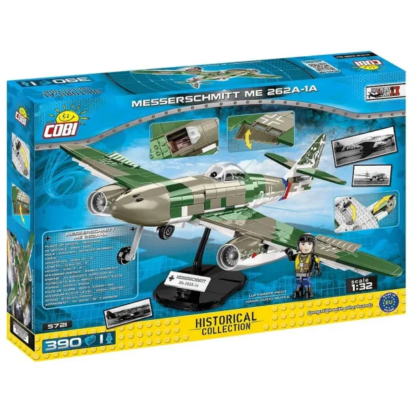 COBI: Messerschmitt Me 262 A-1a Flugzeug-Bausatz (5721) Bild 6