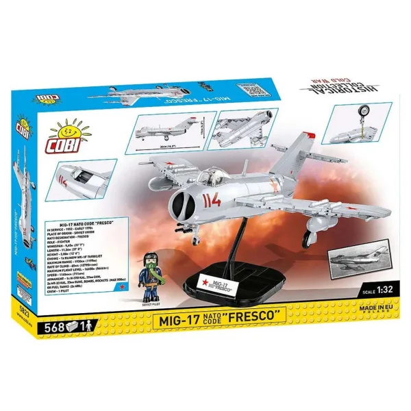 COBI: MiG-17 Jagdflugzeug Bausatz (5823) Bild 8