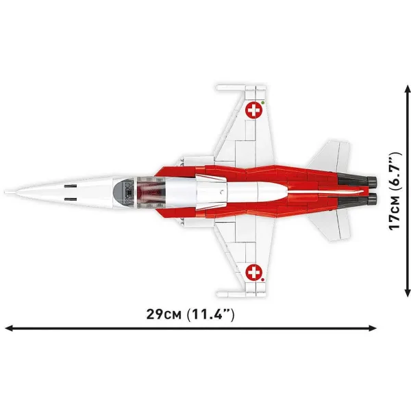 COBI: Northrop F-5 Tiger II Flugzeug-Bausatz (5857) Bild 4