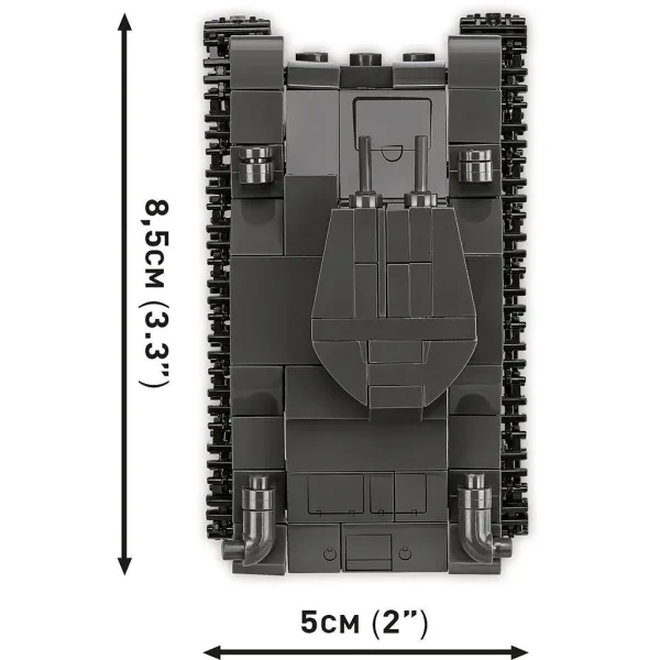 COBI: Panzer I, Renault R35 und Valentine IX – 3-in-1 Bauset (2740) Bild 4
