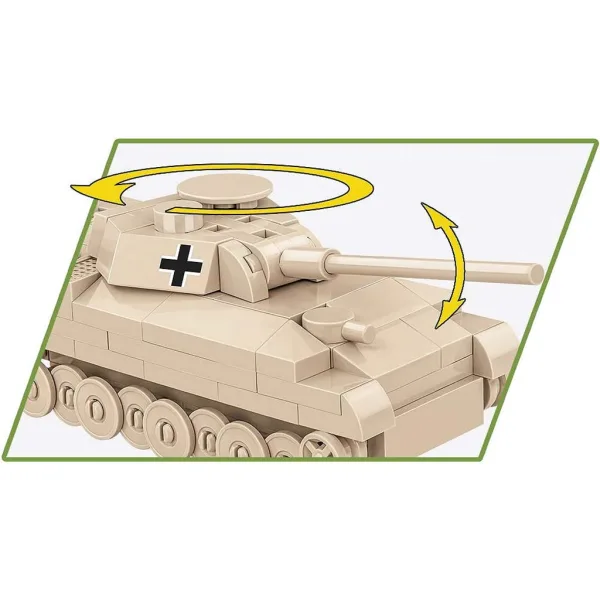 COBI: Panzer V Panther Panzer-Bausatz (3099) Bild 3
