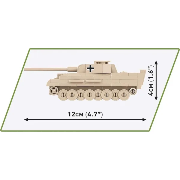 COBI: Panzer V Panther Panzer-Bausatz (3099) Bild 4