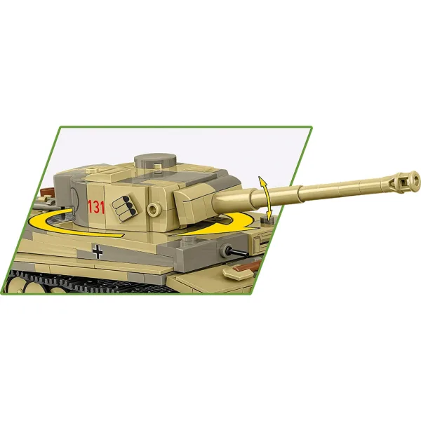 COBI: Panzer VI Tiger I „131” Bauspielzeug (2734) Bild 3