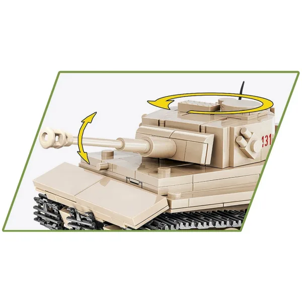 COBI: Panzerkampfwagen VI Tiger 131 Bausatz (2710) Bild 4