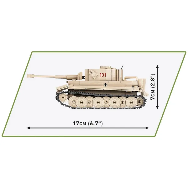 COBI: Panzerkampfwagen VI Tiger 131 Bausatz (2710) Bild 5