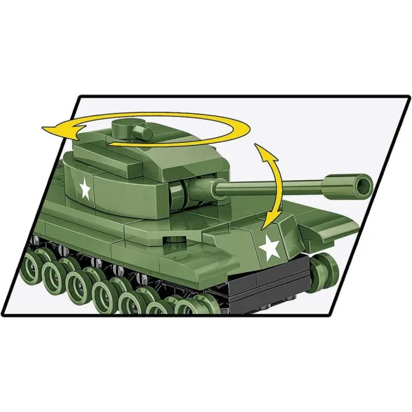 COBI: Patton M48 Panzer Bausatz (3104) Bild 3