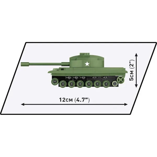 COBI: Patton M48 Panzer Bausatz (3104) Bild 4
