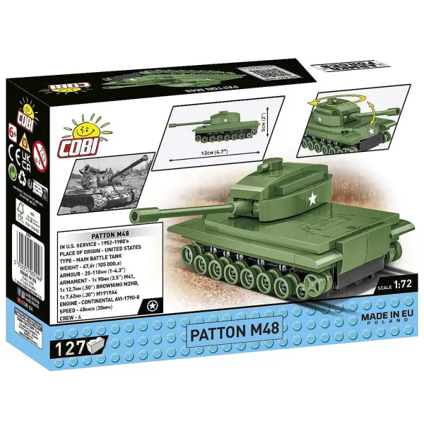 COBI: Patton M48 Panzer Bausatz (3104) Bild 5